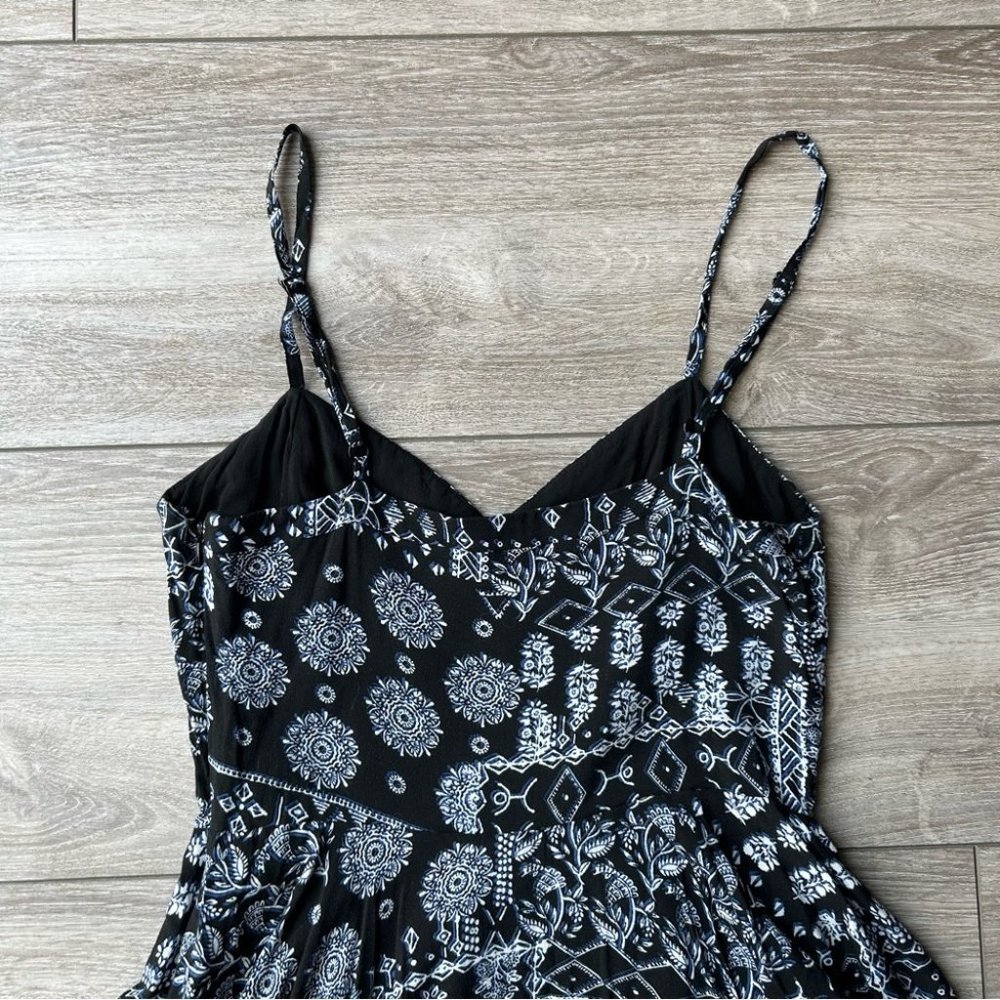 Talula Floral Fit & Flare Spaghetti Slip Dress - Picture 12 of 14